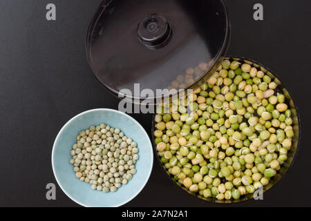 Gerät für die Keimung von Samen und erhalten nützliche Sprossen für Salate Stockfoto