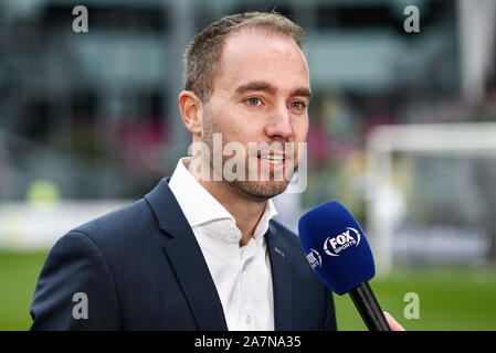 Utrecht, Niederlande. 03 Nov, 2019. UTRECHT, 03-11-2019, Saison 2019/2020 Eredivisie, Fortuna Sittard Trainer/Coach Sjors Ultee während des Spiels Utrecht - Fortuna Sittard Credit: Pro Schüsse/Alamy leben Nachrichten Stockfoto