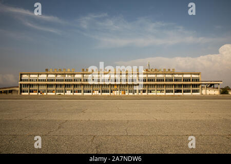 Verlassene Nicosia International Airport in der Zypern Pufferzone Stockfoto