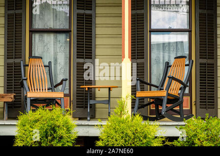 Alexander Financial Group, der ehemaligen Kanzlei von M R Shaffner, 200 North 2nd Street, McConnellsburg, PA Stockfoto
