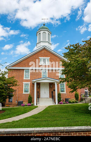 Der hl. Paulus Evangelisch-lutherische Kirche, 220 North 3rd Street, McConnellsburg, PA Stockfoto