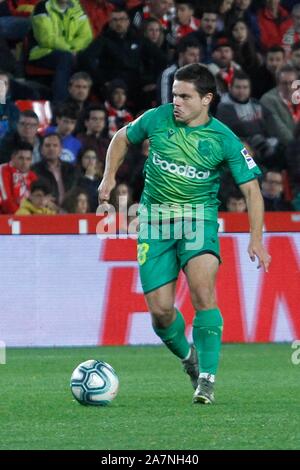 Granada, Spanien. 03 Nov, 2019. Sangalli während des Spiels Granada CF vs Real Sociedad in Los Carmenes Stadion Sonntag, den 3. November 2019 Credit: CORDON PRESSE/Alamy leben Nachrichten Stockfoto