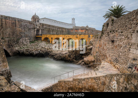 Peniche Festung, Leiria, Oeste, Portugal, Europa Stockfoto