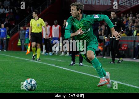 Granada, Spanien. 03 Nov, 2019. Monreal während des Spiels Granada CF vs Real Sociedad in Los Carmenes Stadion Sonntag, den 3. November 2019 Credit: CORDON PRESSE/Alamy leben Nachrichten Stockfoto