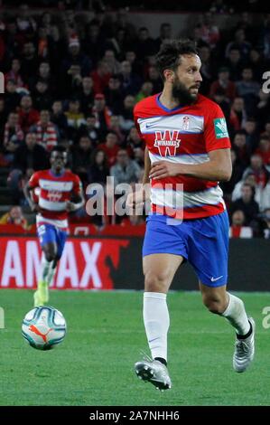 Granada, Spanien. 03 Nov, 2019. Deutsche während des Spiels Granada CF vs Real Sociedad in Los Carmenes Stadion Sonntag, den 3. November 2019 Credit: CORDON PRESSE/Alamy leben Nachrichten Stockfoto