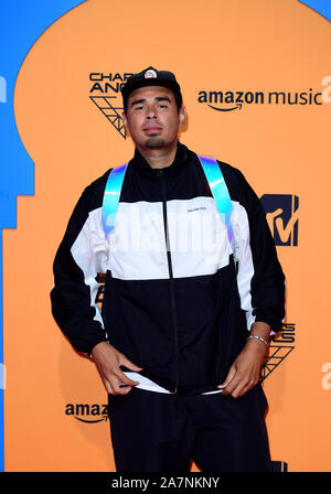 Afrojack Teilnahme an den MTV Europe Music Awards 2019, bei der fibes Konferenz & Ausstellung Zentrum von Sevilla, Spanien statt. Stockfoto