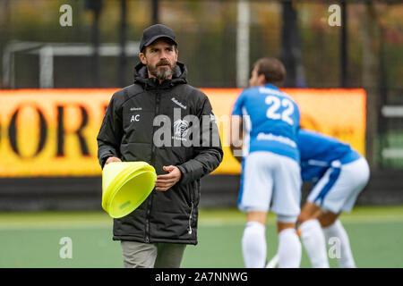 Den Bosch, Niederlande. 03 Nov, 2019. Den Bosch, 03-11-2019, Hoofdklasse Hockey Heren, Seizoen 2019-2020. Veranstaltungsort: HC Den Bosch. Alexander Cox während des Spiels den Bosch - Kampong. Credit: Pro Schüsse/Alamy leben Nachrichten Stockfoto