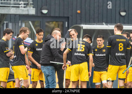 Den Bosch, Niederlande. 03 Nov, 2019. Den Bosch, 03-11-2019, Hoofdklasse Hockey Heren, Seizoen 2019-2020. Veranstaltungsort: HC Den Bosch. Eric Verboom während des Spiels den Bosch - Kampong. Credit: Pro Schüsse/Alamy leben Nachrichten Stockfoto