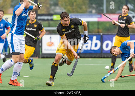 Den Bosch, Niederlande. 03 Nov, 2019. Den Bosch, 03-11-2019, Hoofdklasse Hockey Heren, Seizoen 2019-2020. Veranstaltungsort: HC Den Bosch. Arjen Lodewijks während des Spiels den Bosch - Kampong. Credit: Pro Schüsse/Alamy leben Nachrichten Stockfoto