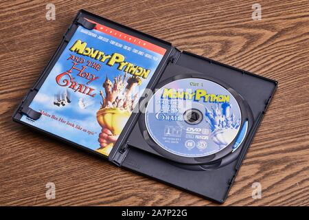 Monty Python and The Holy Grail DVD Stockfoto