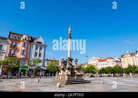 Masarykovo Namesti, Hauptplatz, Ostrava, Tschechische Republik Stockfoto