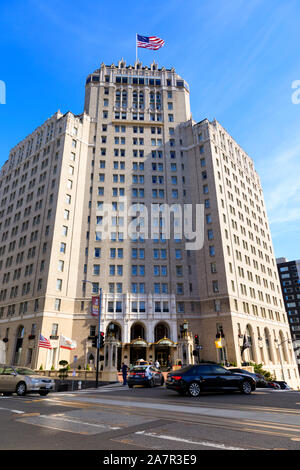 Das Intercontinental Mark Hopkins Hotel, 999 California Street, Nob Hill, San Francisco, Kalifornien, Vereinigte Staaten von Amerika Stockfoto