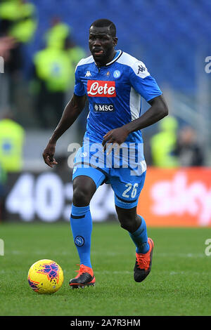 Rom, Italien. 02 Nov, 2019. Orestis Karnezis der SSC Neapel in der Serie A Match zwischen Roma und Napoli im Stadio Olimpico, Rom, Italien Am 2. November 2019. Foto von Giuseppe Maffia. Credit: UK Sport Pics Ltd/Alamy leben Nachrichten Stockfoto