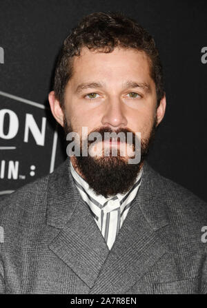 BEVERLY HILLS, Ca - November 03: Shia LaBeouf nimmt an der 23. jährlichen Hollywood Film Awards im Beverly Hilton Hotel am November 03, 2019 in Beverly Hills, Kalifornien. Stockfoto