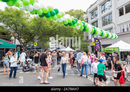 Double Bay Street Festival, Sydney, Australien. Stockfoto