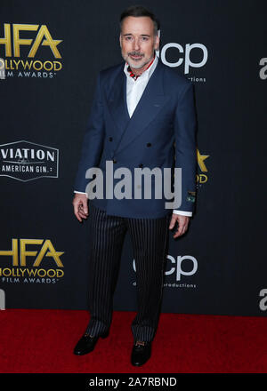 Beverly Hills, Vereinigte Staaten. 03 Nov, 2019. Beverly Hills, Vereinigte Staaten. 03 Nov, 2019. David versorgen kommt an der 23. jährlichen Hollywood Film Awards im Beverly Hilton Hotel am 3. November 2019 in Beverly Hills, Los Angeles, Kalifornien, Vereinigte Staaten. (Foto von Xavier Collin/Image Press Agency) Quelle: Bild Presse Agentur/Alamy leben Nachrichten Stockfoto
