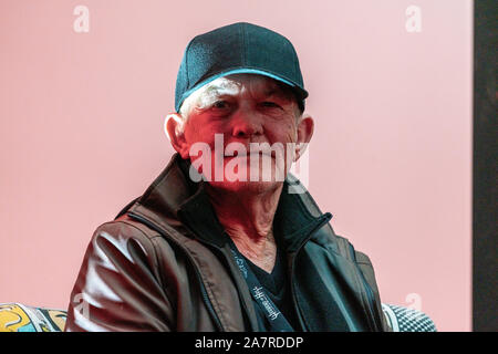 DÜSSELDORF-Neuss, Deutschland - Am 2. November 2019: Scott Reiniger (* 1948, US-amerikanischer Schauspieler - Original Dawn of the Dead (1978)) am Wochenende der Hölle 2019 Stockfoto