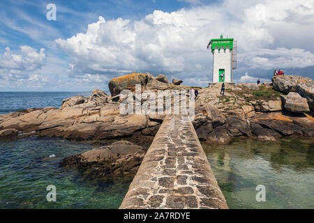 Pointe de Trévignon, Finistère, Bretagne, Frankreich Stockfoto