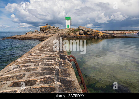 Pointe de Trévignon, Finistère, Bretagne, Frankreich Stockfoto