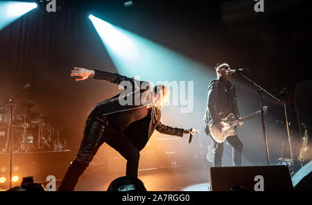 Los Angeles, Ca. 3. November, 2019. Bauhaus im Hollywood Palladium in Los Angeles, Kalifornien am 3. November 2019. Quelle: Steve Rose/Medien Punch/Alamy leben Nachrichten Stockfoto