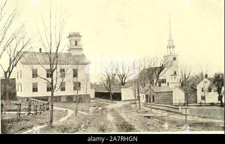 "Farmington, Connecticut, das Dorf von schönen Häusern" (1906) Stockfoto