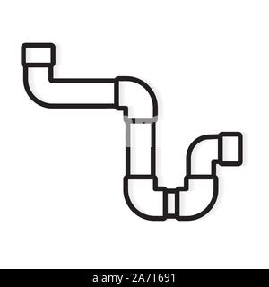 Wasserrohr icon-Vector Illustration Stock Vektor