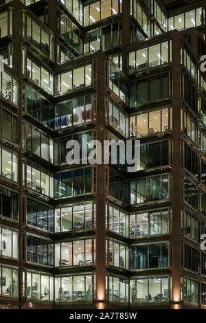 Leeren Büros an der Nahe - exteriort, Victoria Street, London, UK Stockfoto