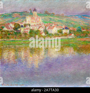 Claude Monet, Vétheuil, Landschaftsmalerei, 1901 Stockfoto