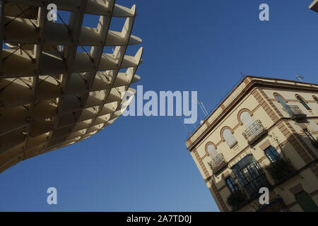 Metropol Parasol, Plaza de la Encarnación, Sevilla Stockfoto