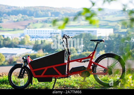 Deutsche Fahrrad Hersteller Riese und Müller Stockfoto