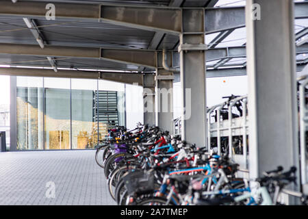 Deutsche Fahrrad Hersteller Riese und Müller Stockfoto