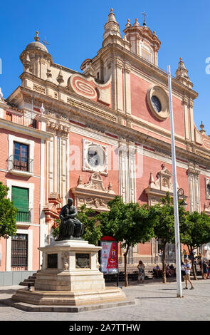 Die Salvador Kirche des Göttlichen Salvador San Salvador Kirche Iglesia del Divino Salvador Plaza del Salvador Sevilla Spanien EU Europa Stockfoto