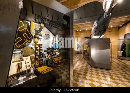 Fort St. Elmo - National War Museum in Valletta, Malta. Stockfoto