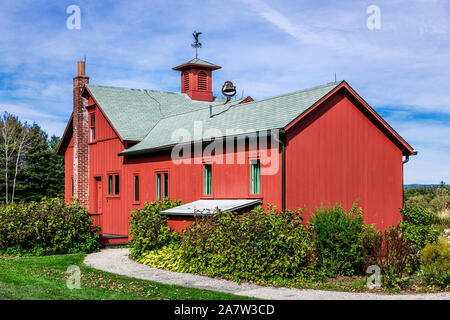 Die Norman Rockwell Museum und Studio, Stockbridge, Massacusetts, USA. Stockfoto