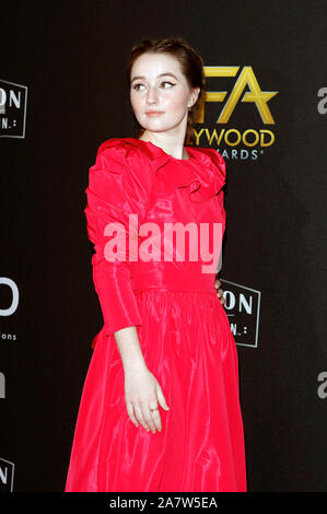 Beverly Hills, USA. 03 Nov, 2019. Kaitlyn Dever die Teilnahme an der 23. jährlichen Hollywood Film Awards 2019 Im Beverly Hilton Hotel am November 03, 2019 in Beverly Hills, Kalifornien. Credit: Geisler-Fotopress GmbH/Alamy leben Nachrichten Stockfoto