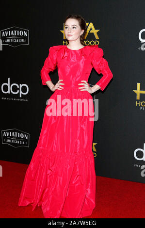 Beverly Hills, USA. 03 Nov, 2019. Kaitlyn Dever die Teilnahme an der 23. jährlichen Hollywood Film Awards 2019 Im Beverly Hilton Hotel am November 03, 2019 in Beverly Hills, Kalifornien. Credit: Geisler-Fotopress GmbH/Alamy leben Nachrichten Stockfoto