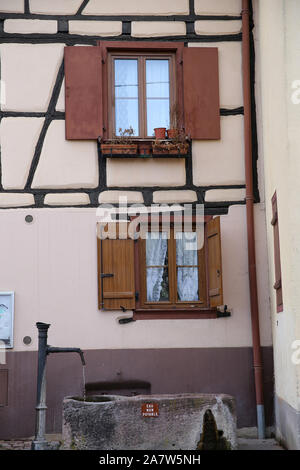 Riquewihr, Elsass, Frankreich Stockfoto