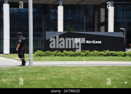 ---- Blick auf die Zentrale der NetEase Inc in Peking, China, 14. Juli 2019. China's Internet Technologie Riese NetEase sah große Gewinne in seine NAS- Stockfoto