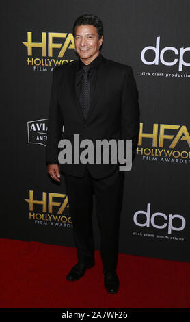 Beverly Hills, Kalifornien - November 03, 2019: Gil Birmingham besucht die 23. jährliche Hollywood Film Awards im Beverly Hilton Hotel Stockfoto