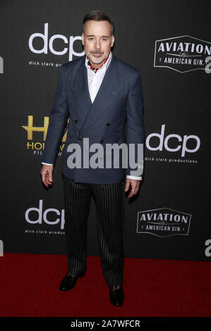 Beverly Hills, Kalifornien - 03.November 2019: David versorgen besucht die 23. jährliche Hollywood Film Awards im Beverly Hilton Hotel Stockfoto