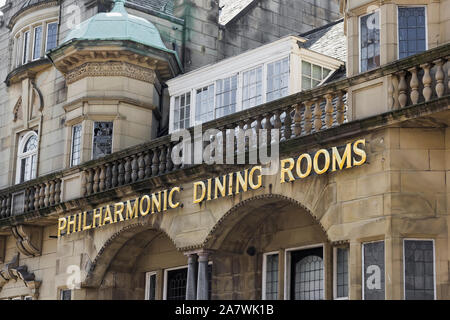 Philharmonic Esszimmer Fassade in Liverpool, Großbritannien Stockfoto