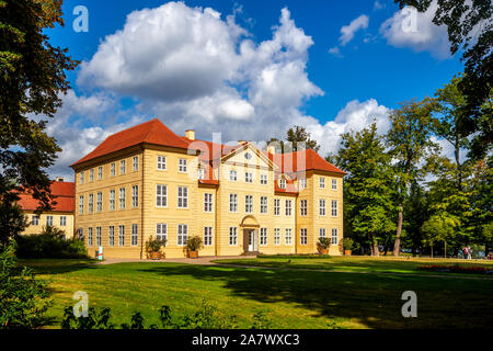 Schloss Mirow in Mirow, Mecklenburg Vorpommern, Deutschland Stockfoto