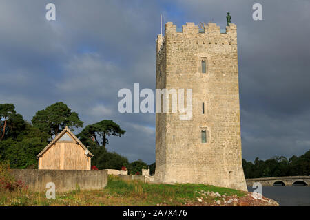 Belvelly Schloss, Cobh, County Cork, Irland Stockfoto