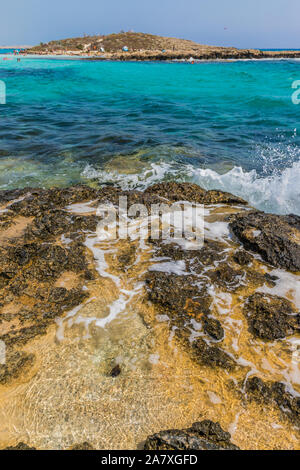 Eine typische Ansicht in Agia Napa auf Zypern Stockfoto