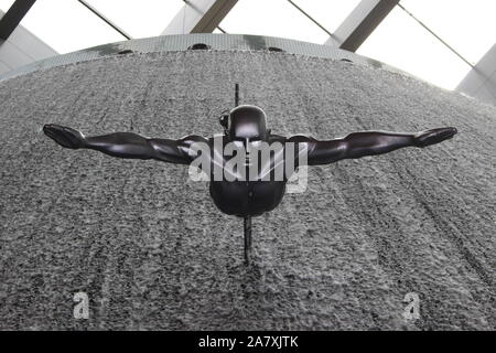 Dubai Mall Diver Stockfoto