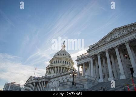 Capitol Hill in Amerika Stockfoto