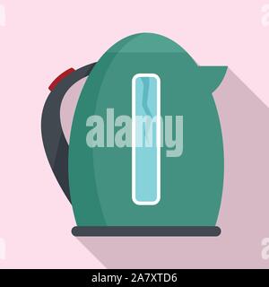 Kaputte Wasserkocher Symbol. Flache Darstellung von kaputten Wasserkocher vektor Symbol für Web Design Stock Vektor