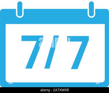 Verlässliche Dienstleistungen sieben Tage. Stock Vektor