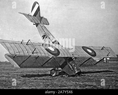 Flugzeuge - Unfälle - Flugzeug Wrack, Love Field, Dallas, Texas 1919 Stockfoto