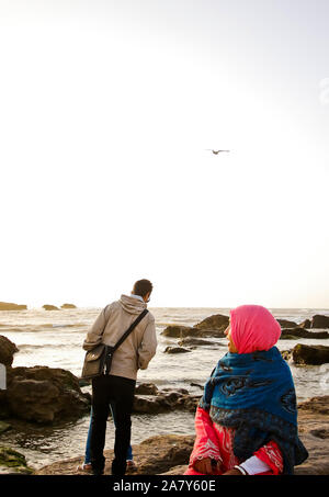 Hafen von Essaouira, Marokko Stockfoto